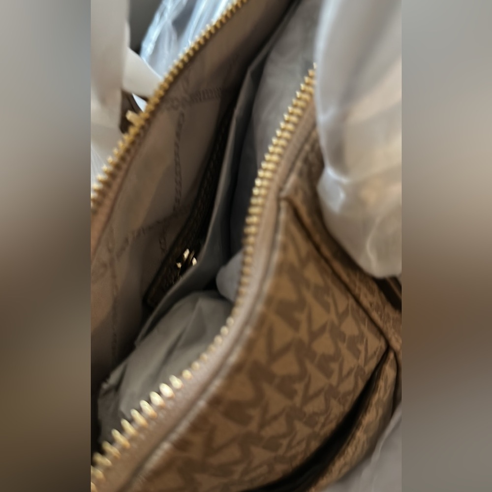 MK authentic camel colored tote